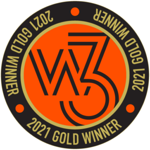 2021 w3 Award Winner Gold