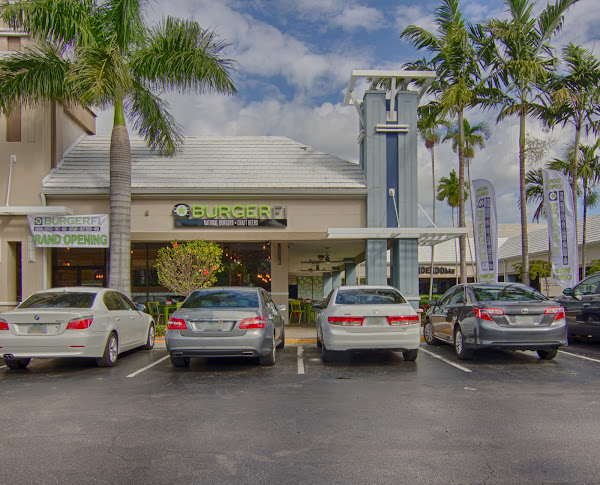 BurgerFi restaurant exterior in Fort Lauderdale, Florida