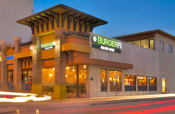 BurgerFi restaurant exterior in Sunrise, Florida